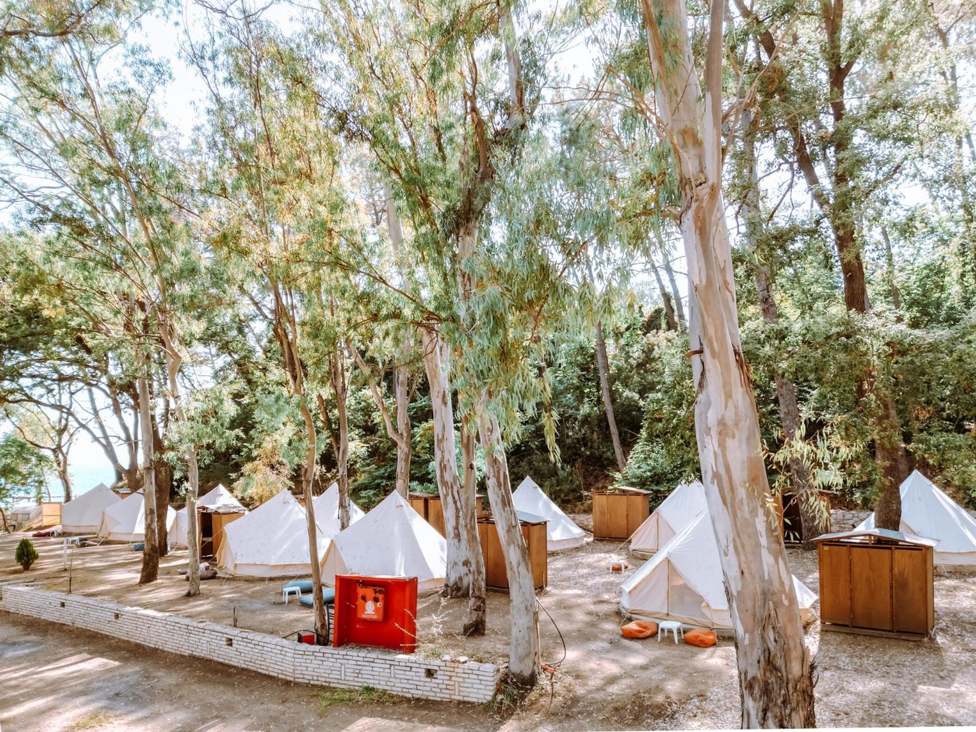 Burano Camping Beach-Bar Nea Thesi المظهر الخارجي الصورة